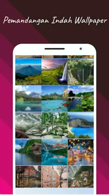 Pemandangan Indah Wallpaper android App screenshot 4